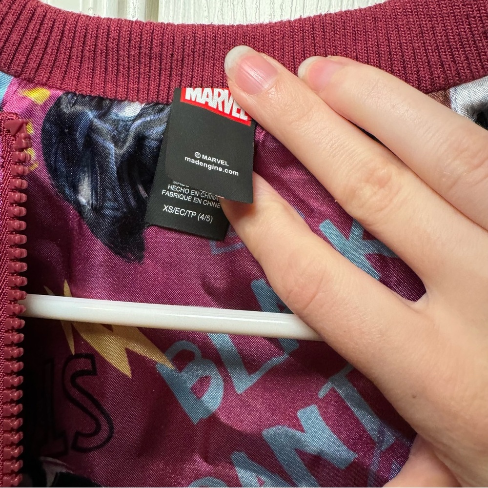 Marvel‎ Black Panther Zip Up graphic detail jacket - Picture 4 of 6